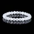 White Cat's Eye Bracelet