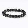 Black Agate Natural Gemstone Bracelet