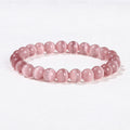 Purple-Red Cat's Eye Bracelet